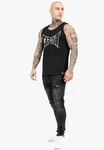 TAPOUT T-Shirt TIPTON SINGLET Braun/Schwarz