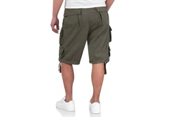Trooper Cargoshorts DIV Bermuda Khaki/Dunkelgrün