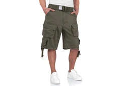 Trooper Cargoshorts DIV Bermuda Khaki/Dunkelgrün