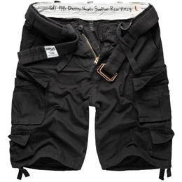 Cargoshorts DIV Bermuda Baumwolle Sommer Shorts Kurze Hose Army knielang