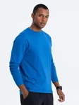 OMBRE Longsleeve Herren Basic Blau