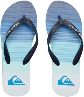 Quiksilver MOLOKAI STRIPE SNDL Zehentrenner Hellblau/Blau/Grau Quiksilver MOLOKAI STRIPE SNDL Zehentrenner Hellblau/Blau/Grau