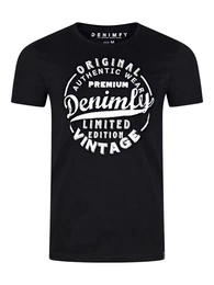 T-Shirt Herren Printshirt DFNuri Regular Fit (1-tlg) Kurzarm Tee Shirt mit Rundhalsausschnitt aus 100% Baumwolle
