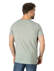 DENIMFY T-Shirt Herren Printshirt DFNuri Regular Fit Grün/Hellgrün/Dunkelgrün/Khaki/Hellblau