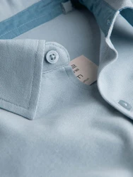 OMBRE Langarmhemd Hellblau/Blau