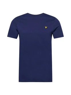 Lyle & Scott T-Shirt Plain Dunkelblau/Blau
