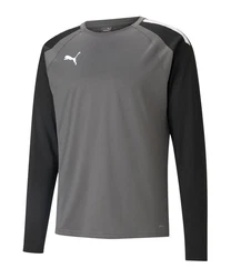 PUMA teamLIGA Training Sweatshirt Dunkelgrau/Grau