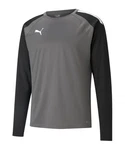 PUMA teamLIGA Training Sweatshirt Dunkelgrau/Grau