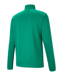PUMA teamRISE HalfZip Sweatshirt Grün/Neonfarben/Dunkelgrün