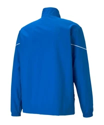 PUMA Sweatjacke teamRISE Sideline Trainingsjacke Blau/Hellblau