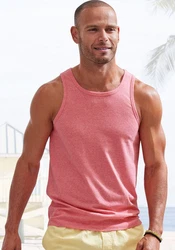 John Devin Tanktop (Packung, 2-tlg) Rosa/Orange/Hellblau