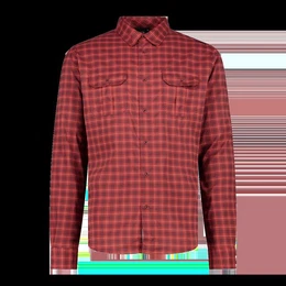 Funktionshemd Man Shirt rust anthracite off white