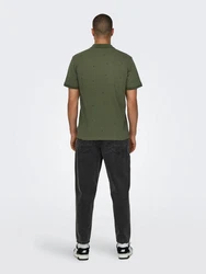 Only & Sons Poloshirt 'DAVE' Olive (7491)