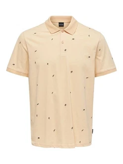 Only & Sons Poloshirt 'DAVE' Gelb (7491) Only & Sons Poloshirt 'DAVE' Gelb (7491)