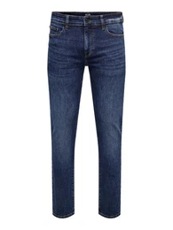 Slim-fit-Jeans Jeans Slim Fit Denim Pants 7140 in Blau