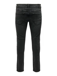 ONLY & SONS Slim-fit-Jeans Jeans Slim Fit Denim Pants (7140) Schwarz