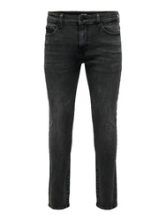 ONLY & SONS Slim-fit-Jeans Jeans Slim Fit Denim Pants (7140) Schwarz