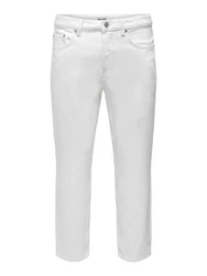ONLY & SONS Regular-fit-Jeans Denim Jeans Relaxed Fit (7490) Weiß