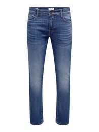 Slim-fit-Jeans Jeans Slim Fit Denim Pants 7065 in Blau