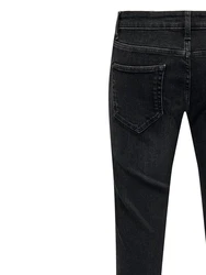 ONLY & SONS Slim-fit-Jeans Jeans Slim Fit Denim Pants (7065) Schwarz (7065)