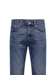 ONLY & SONS Regular-fit-Jeans Jeans Regular Fit Denim Pants (7102) Blau