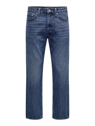 ONLY & SONS Regular-fit-Jeans Jeans Regular Fit Denim Pants (7102) Blau