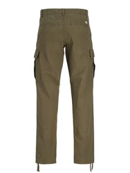Jack & Jones Cargohose JPSTKANE BARKLEY CARGO PANT Khaki/Dunkelgrün/Braun