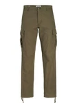 Jack & Jones Cargohose JPSTKANE BARKLEY CARGO PANT Khaki/Dunkelgrün/Braun