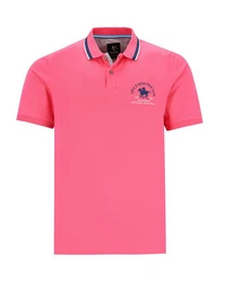 Poloshirt Piqu-Poloshirt mit Bruststickerei