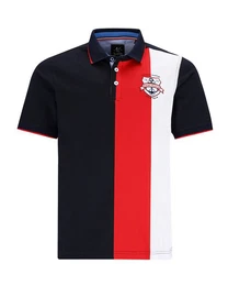 Poloshirt Flchenteiler-Poloshirt mit Applikation