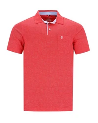 Hajo Poloshirt Rot/Dunkelrot
