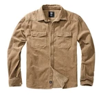Brandit Corduroy Classic Hemd Braun/Khaki