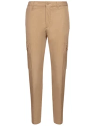 BOSS Stoffhose P-Kaiton-Cargo Khaki/Beige/Braun
