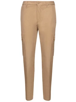 BOSS Stoffhose P-Kaiton-Cargo Khaki/Beige/Braun