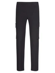 BOSS Stoffhose P-Kaiton-Cargo Dunkelblau/Blau/Schwarz/Dunkelgrau