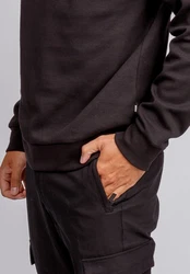 BOSS Stoffhose P-Kaiton-Cargo Dunkelblau/Blau/Schwarz/Dunkelgrau