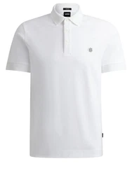 BOSS Poloshirt Parris C-Parris 01 Weiß/Creme
