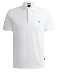 BOSS Poloshirt Parris C-Parris 01 Weiß/Creme