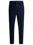 BOSS Stoffhose P-Kaiton Dunkelblau/Blau