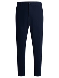 BOSS Stoffhose P-Kaiton Dunkelblau/Blau