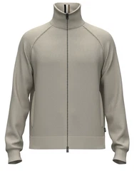 BOSS Strickjacke H-Domico Khaki/Grau/Braun/Beige/Hellgrau