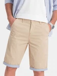 OMBRE Chinoshorts Herren Beige/Khaki