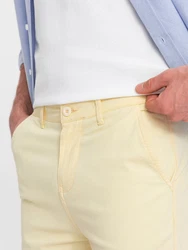 OMBRE Chinoshorts Herren Gelb/Beige/Khaki