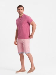 OMBRE Chinoshorts Herren Rosa