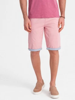 OMBRE Chinoshorts Herren Rosa