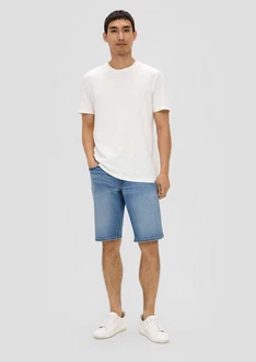 s.Oliver Stoffhose Jeans-Shorts Regular Fit Mid Rise
