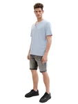 TOM TAILOR Jeansshorts TTJOSH Regular Fit (7363) Grau (7363)