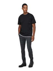 ONLY & SONS Chinohose ONSMark Schwarz/Dunkelgrau