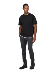 ONLY & SONS Chinohose ONSMark Schwarz/Dunkelgrau
