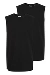 !Solid Tanktop SDMLongi TankTop 2Pack Schwarz/Dunkelblau